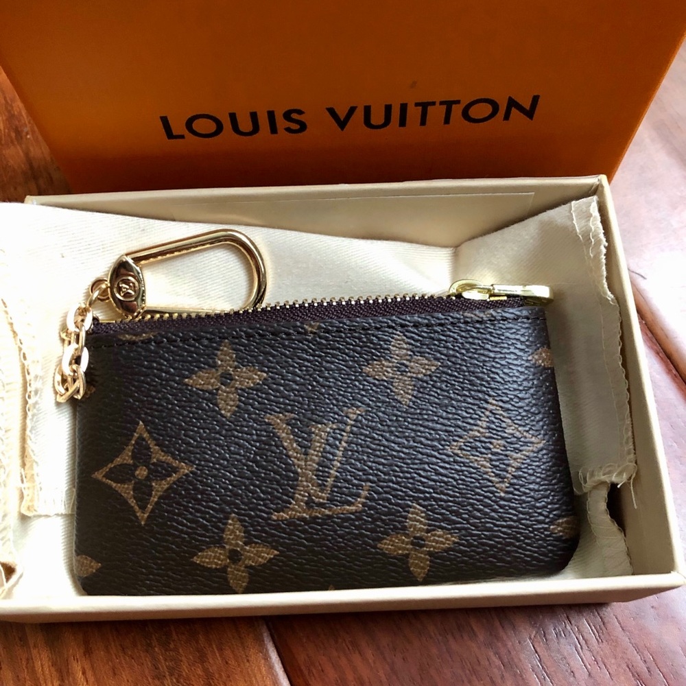 Louis Vuitton Leather Key Pouch